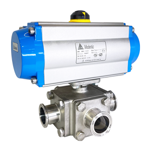 Actuated Sanitary Ball Valve