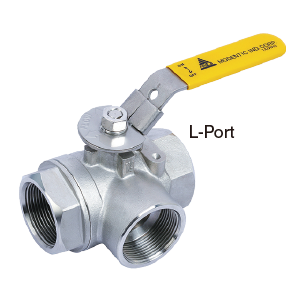 L-Port Valve | 3-Way L Port Ball Valves