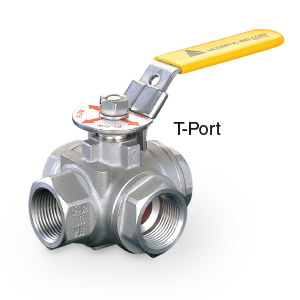 T-Port Valve | 3-Way T Port Ball Valves