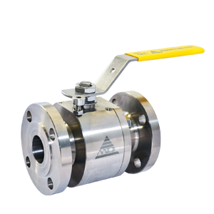 2 Piece Forged Flanged Titanium Ball Valve